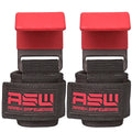 Power Lifting Hooks (Pair) with Wrist Support – Heavy Duty Gym Hooks for Deadlifts, Pull Ups & Shrugs | Padded Straps for Maximum Grip