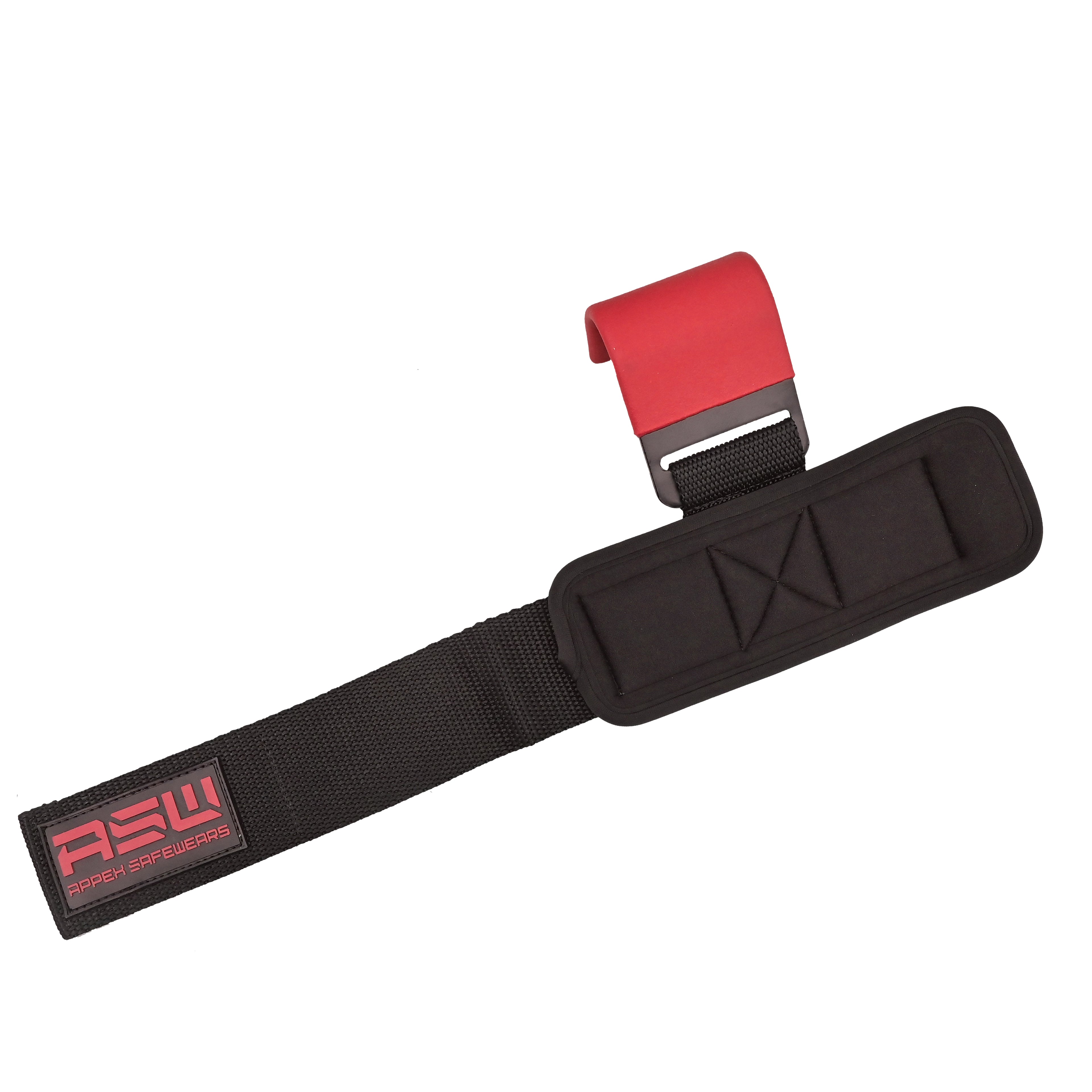 Power Lifting Hooks (Pair) with Wrist Support – Heavy Duty Gym Hooks for Deadlifts, Pull Ups & Shrugs | Padded Straps for Maximum Grip