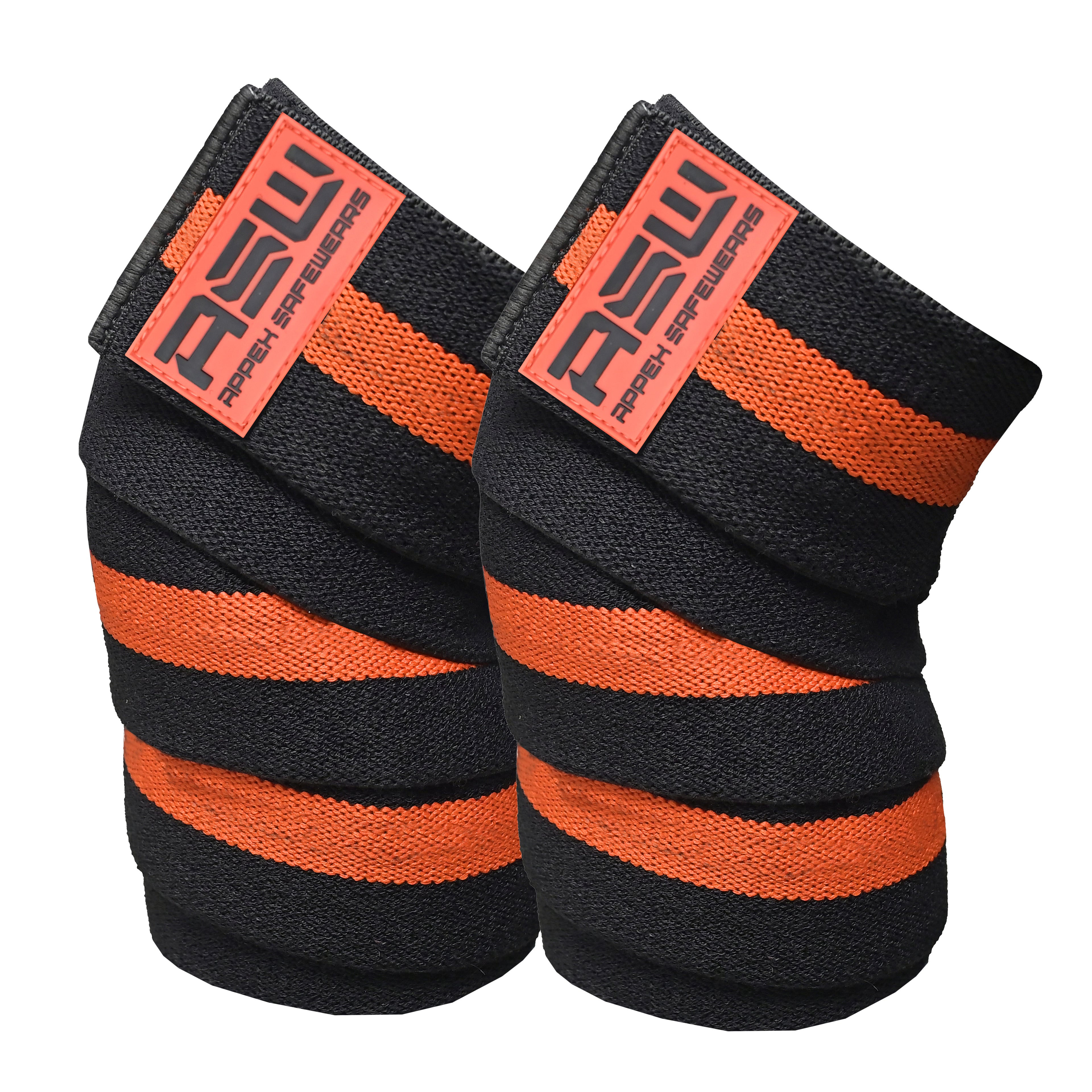 Knee Wraps for Squats & Powerlifting – Heavy Duty Knee Support for Weightlifting