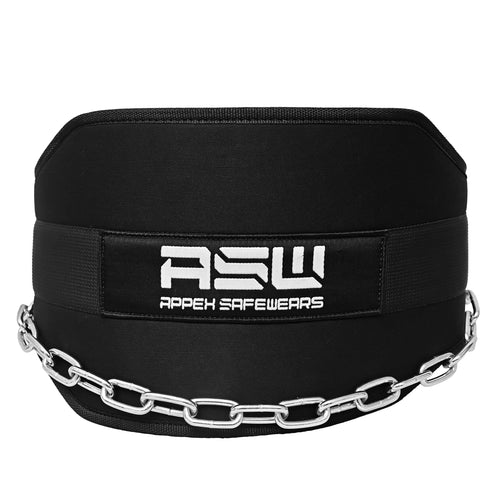 Dip Belt with Steel Chain – Weightlifting Belt for Pull Ups, Dips & Bodyweight Training