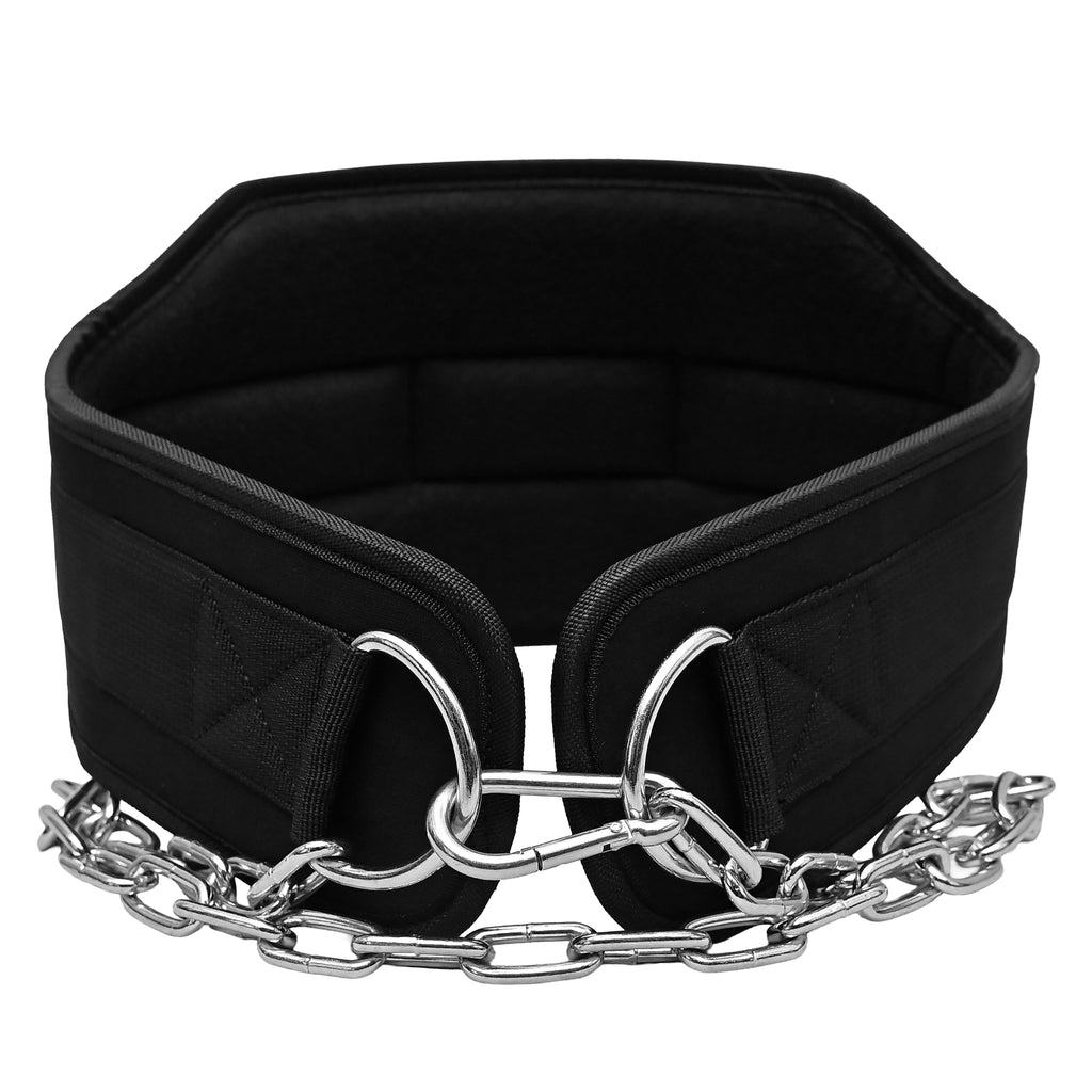 Dip Belt with Steel Chain – Weightlifting Belt for Pull Ups, Dips & Bodyweight Training