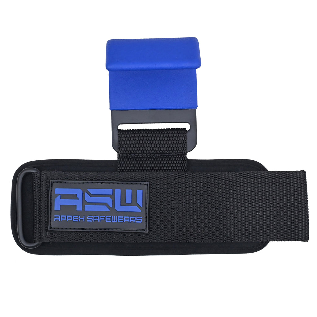 Power Lifting Hooks (Pair) with Wrist Support – Heavy Duty Gym Hooks for Deadlifts, Pull Ups & Shrugs | Padded Straps for Maximum Grip