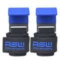 Power Lifting Hooks (Pair) with Wrist Support – Heavy Duty Gym Hooks for Deadlifts, Pull Ups & Shrugs | Padded Straps for Maximum Grip